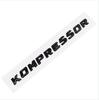 3D ABS Kompressor Buchstaben Auto Heckklappe Kotflügel Emblem Abzeichen Autoaufkleber Decals Für C230 C200 C180 SLK CLK 200k SL CLS