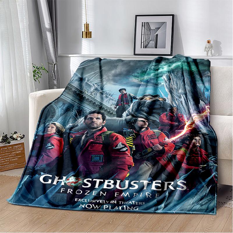 27 Style New G-Ghostbusters Horror Movie Cartoon Blanket,Soft Throw Blanket for Home Bedroom Bed Sofa Travel Picnic Cover Kids