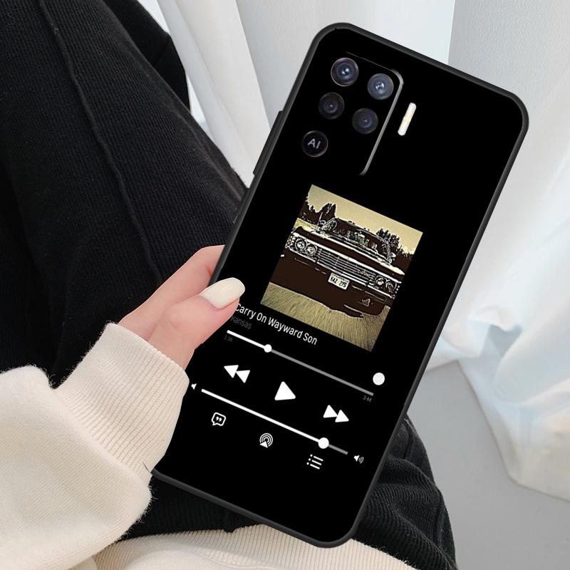 Supernatural Case For Oppo A96 A76 A16 A60 A98 A58 A78 A18 A38 A80 A40 A77 A57 A17 A74 A54 A94 A15 A5 Pro