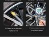 High-Precision Car Tire Pressure Gauge with Inflation Gun & Copper Quick Connector for Auto Repair Shops