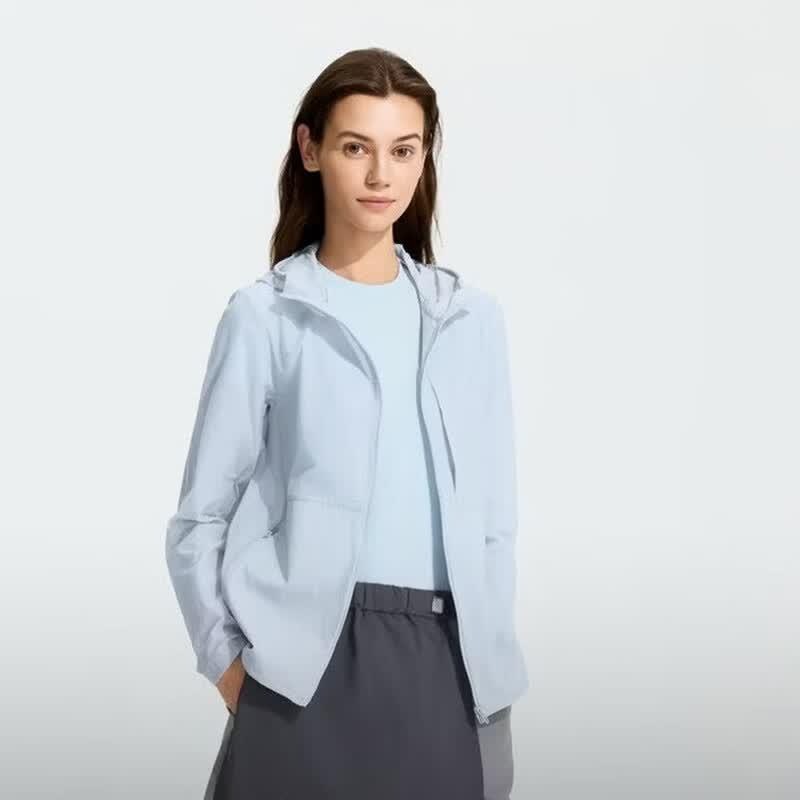 BOSIDENG Women's Lightweight Hooded Jacket