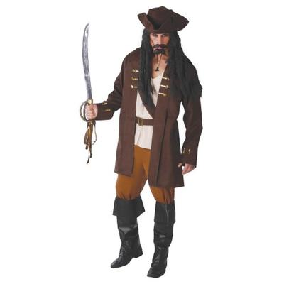 Fiestas Guirca Mens Pirate Captain Costume Set