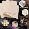 Yuelong 10Pcs Tattoo Practice Skins Double-Sided Fake Skin for Tattooing & Microblading | Reusable Blank Tattoo Skin Pad, Beginner-Friendly,
