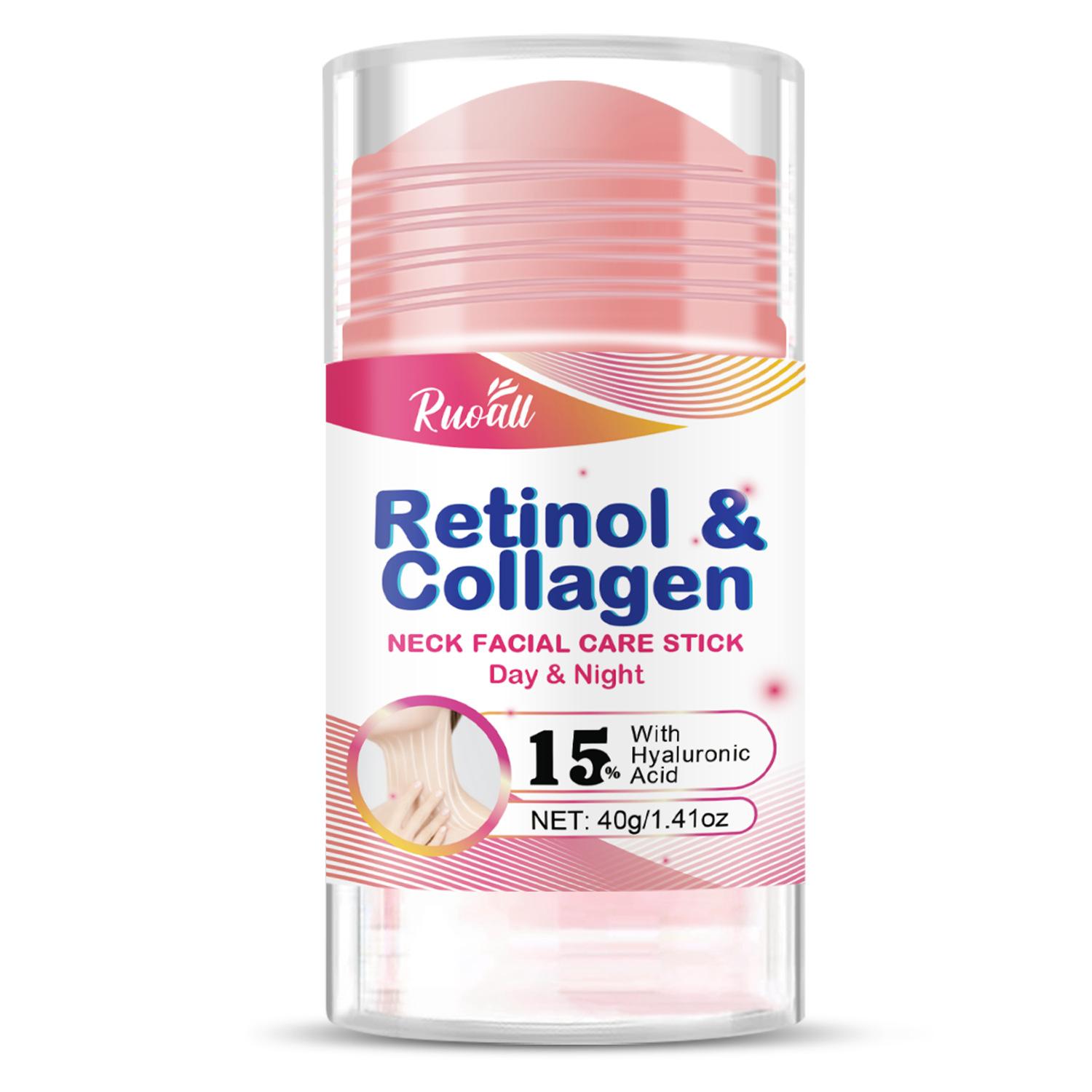 

Увлажняющий подтягивающий стик для шеи с ретинолом и коллагеном 1pcs