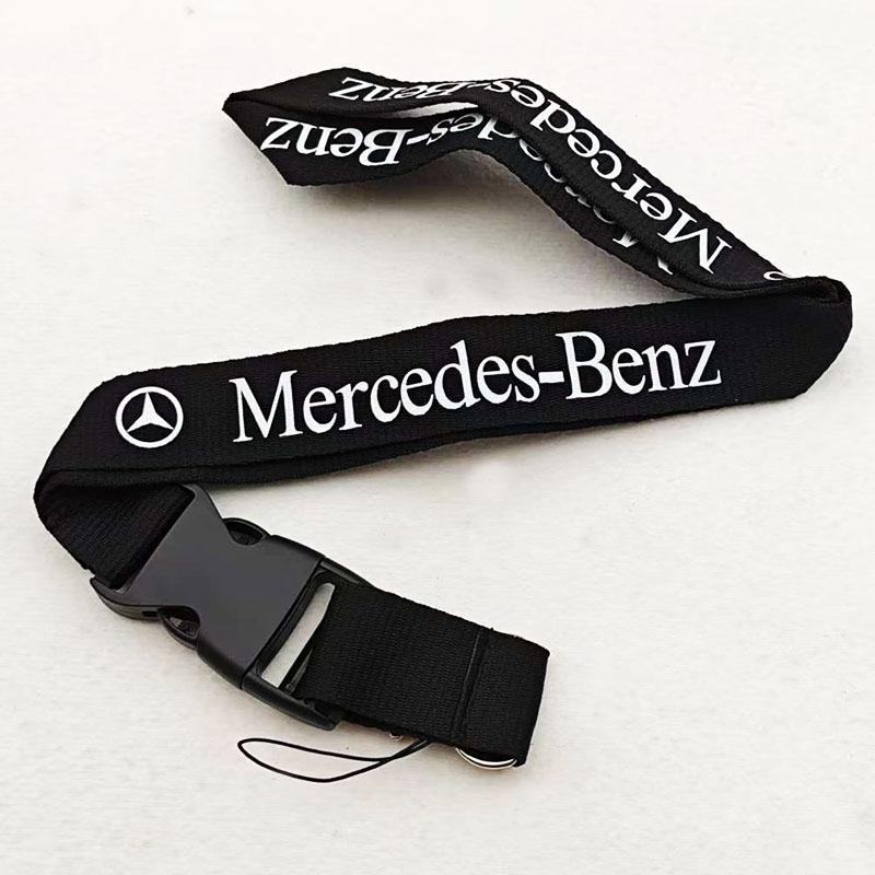 

Luxury Lanyard Keychain For Mercedes-Benz AMG W203 W204 W205 W212 W213 W221 W222 W223 W176 W177 B C E CLA GLA GLC CLE GLS Class