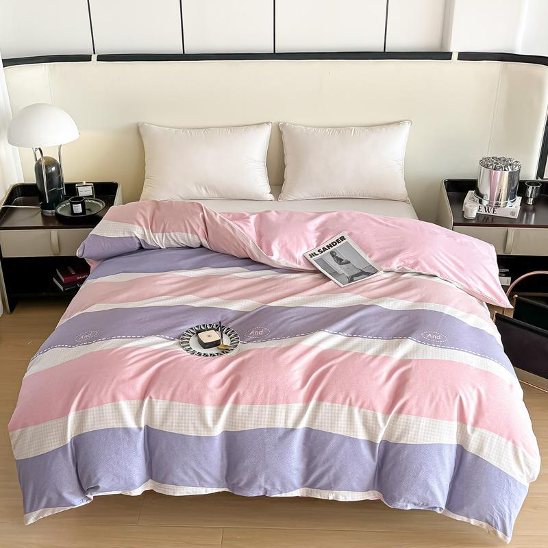 Soft 100% Cotton Duvet Cover Sets Cartoon Kids Durable Single Bed Duvet Cover and Pillowcases Set for Adults