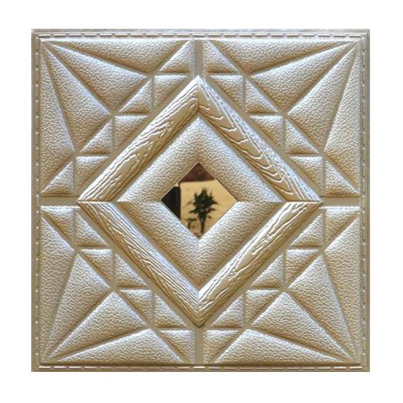 New DIY Living Room Decoration TV Background Wall Sticker Stereo Ceiling Panel Roof Foam Home Wallpaper Self-adhesive Waterproof