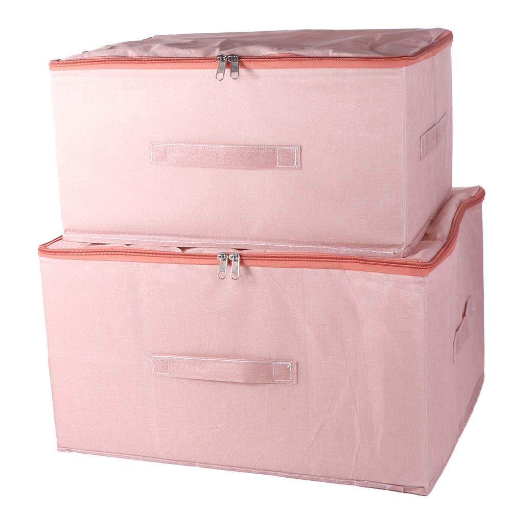 Large Capacity Closet Clothes Storage Bins Dustproof Clothing Sorting Box for Home