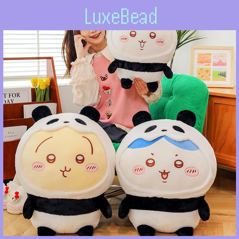 Chiikawa Panda Transformation Plush Toy Cute Soft Doll Kid Room Decoration Gift