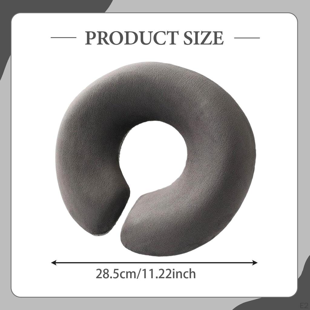 Face Down Pillow for Massage, Headrest with Memory Foam Home And Travel