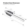 Car Door 3D Sticker Flag Emblem AMG Badge Decals Stickers For Mercedes Benz AMG W223 W213 W206 W464 W247 W167 W166 W222 W205