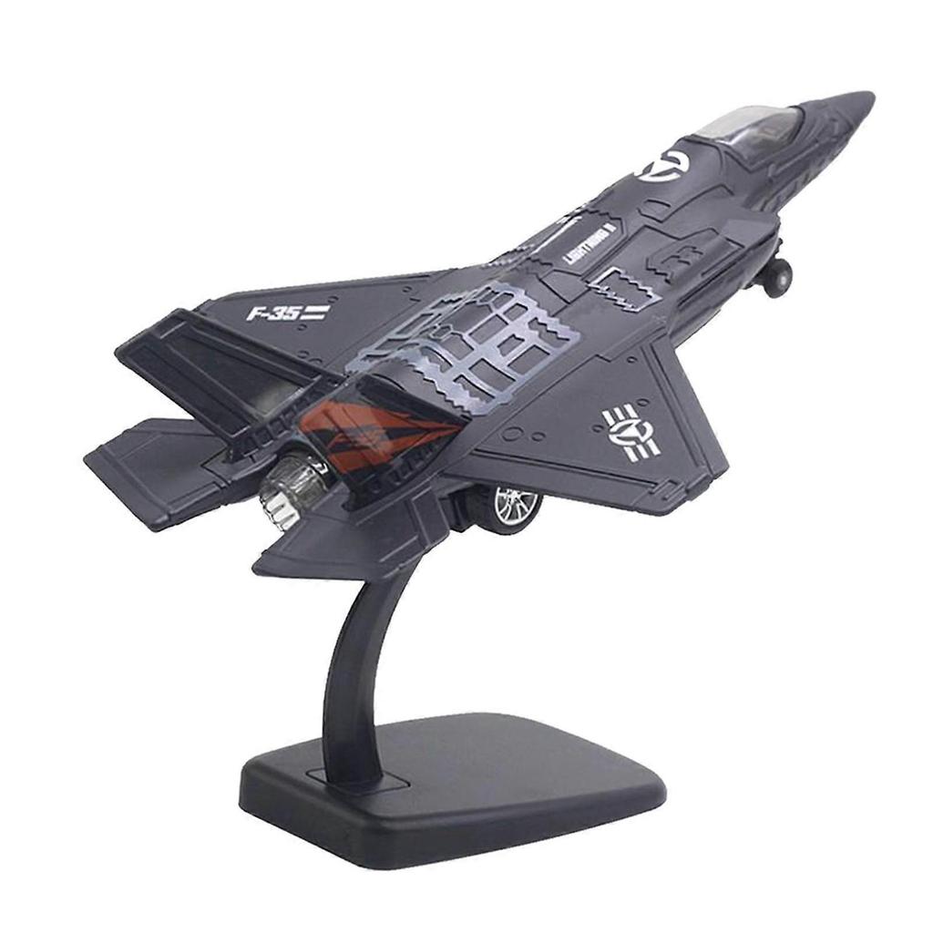 Diecast Fighter Attack Display Model for Collection or Gift Pull Back