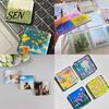 Magnetic Picture Frames 10Pcs DIY Fridge Magnet Kit, Clear Acrylic Photo Frame Memo Holders Set, Custom Making Kit for Crafts, Kitchen, Classroom