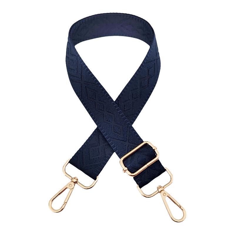 3,8 cm Diamantprydd Enfärgad Bred Axelrem/Axelremsväska för Väskor