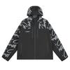 25 Devils Island Embroidered Letter Windbreaker Jacket Pants Set American Street Casual Zip Suit Teens