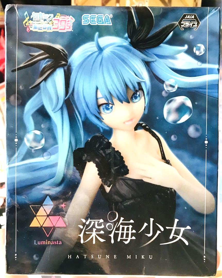 

Нераспечатанный товар Hatsune Miku Deep Sea Girl Luminasuta Prize Figure Фигурка 4629