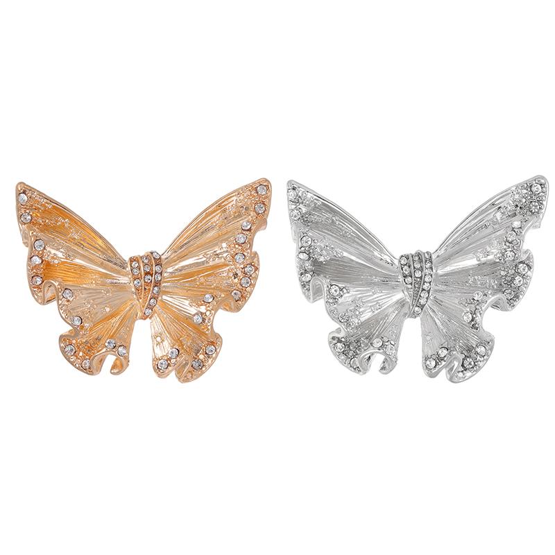 Elegant Alloy Enamel  Butterfly Brooch Pin Badge For Women Girls Suit Coat Decoration  Clothes Jewelry Gifts