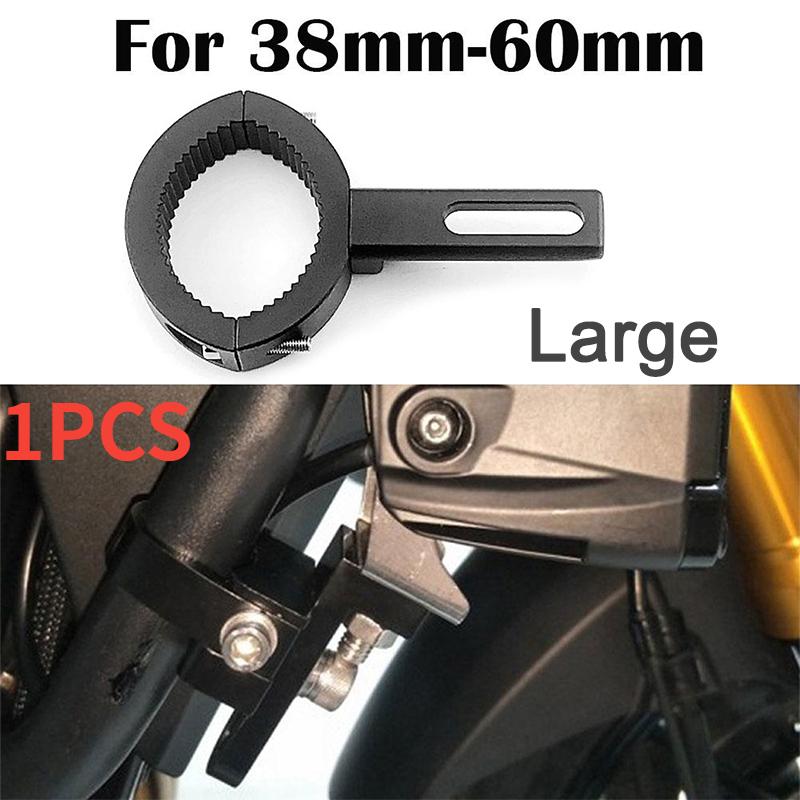 2 STÜCKE Universal Motorrad Scheinwerfer Halterung Verlängerung Scheinwerfer Montageklemme Halterung Für Auto Motor Sturzbügel Schutzscheinwerfer