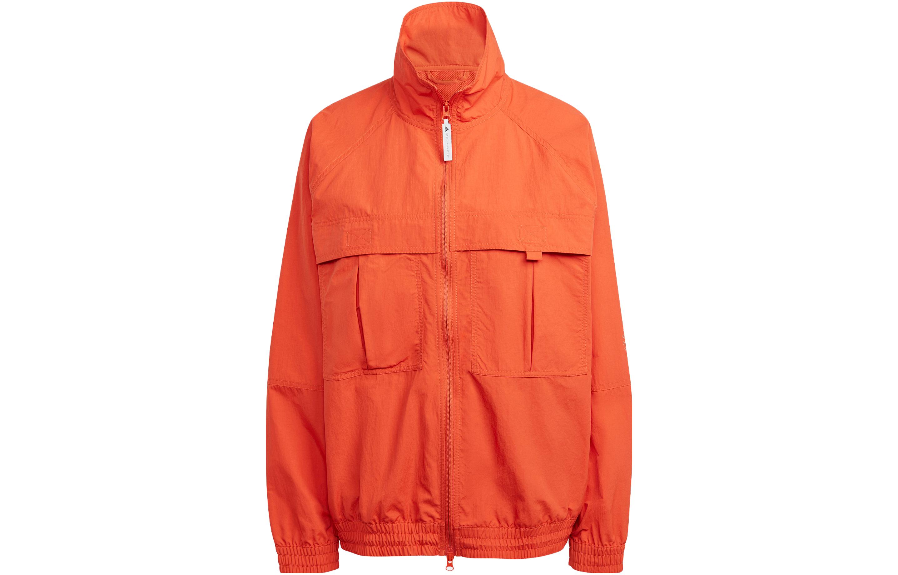 Adidas Free Shipping With AdiClub Adidas By Stella McCartney TrueCasuals Woven Solid Track Jacket HS0035 L