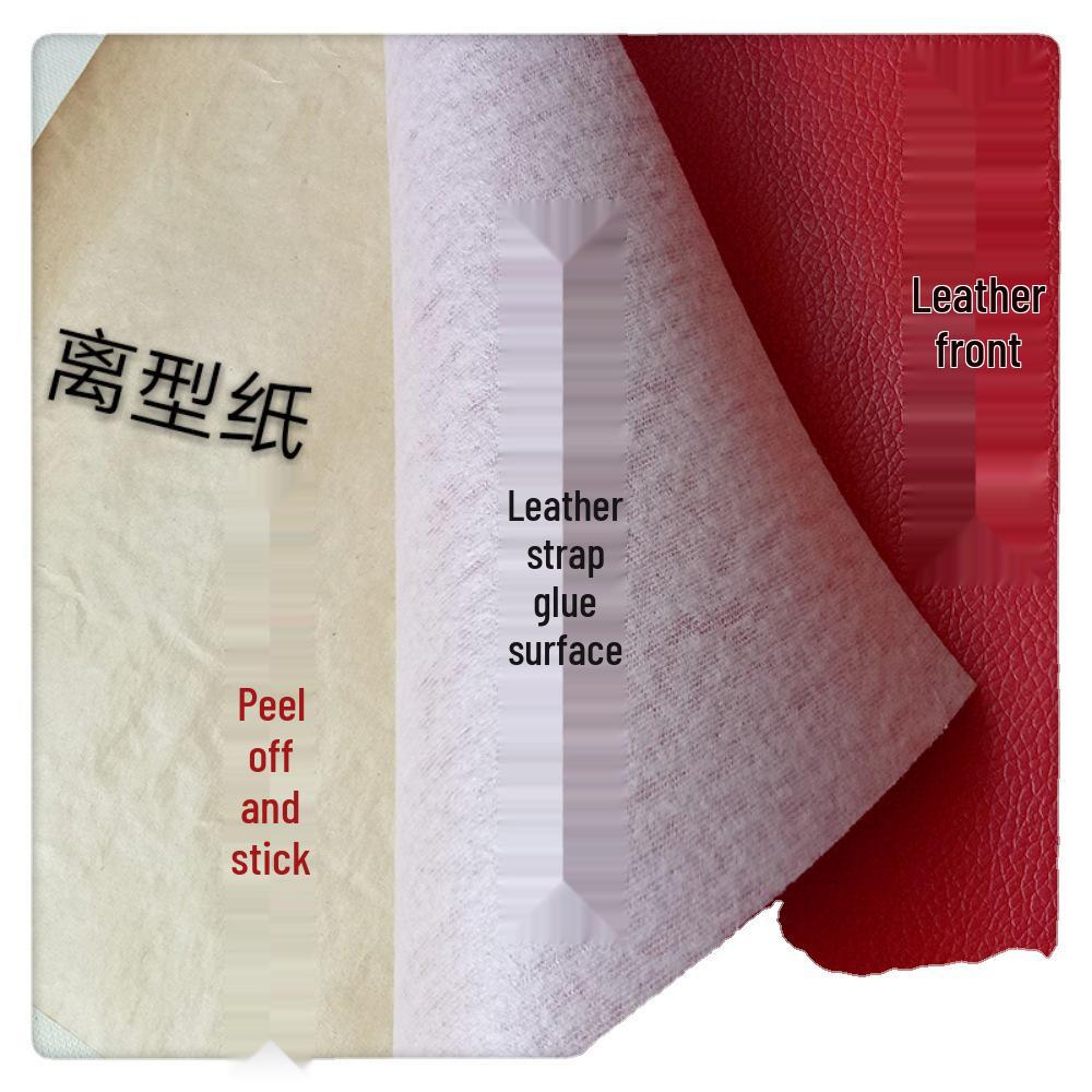 Patch Gros Autoadeziv din Piele PU cu Granulație Litchi pentru Canapele, Paturi și Interioare Auto