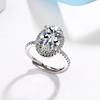 Copper Ring 5A Zircon For Women Cassic Wedding Jewelry Engagement Bands Fine Fashion Gift Party High Quality