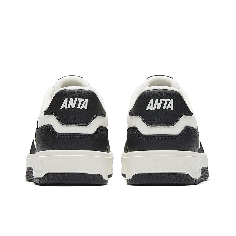 Anta Hundred Rivers Low Top Skateboard Shoes Women's White Black 122548013-1