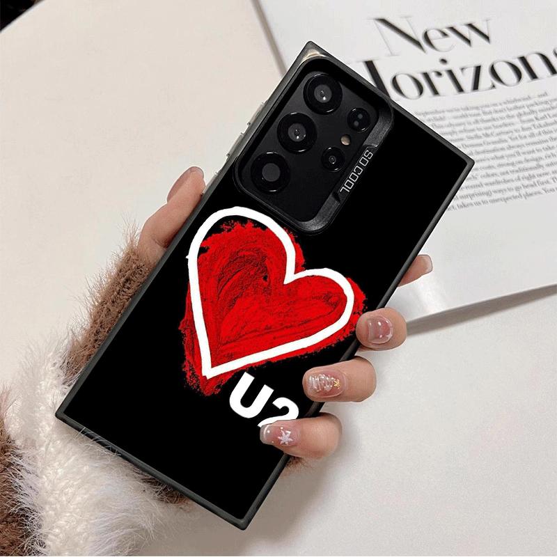 

U-U2 Rock Band Shockproof Phone Case for Samsung Galaxy S26 Edge S25 Ultra S24 FE S23 Plus S21 Cover Anti Fall Fundas Samsung S22