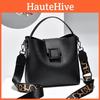 2023 New Fashion Small Fresh Handbag Street Trend Bucket Bag Pu Material