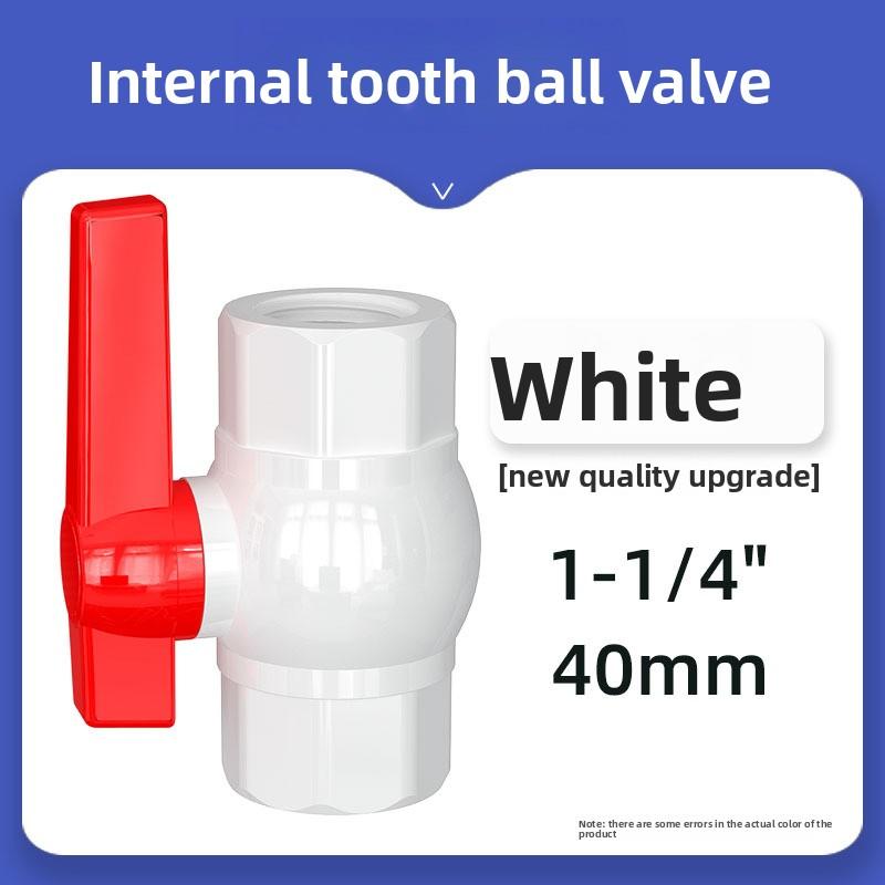 20/25/32/40/50mm Grey PVC Pipe Connector Straight Elbow Tee Water Pipe Adapter Aquarium Water Supply 4 5 6 Ways Joint Ball Valve