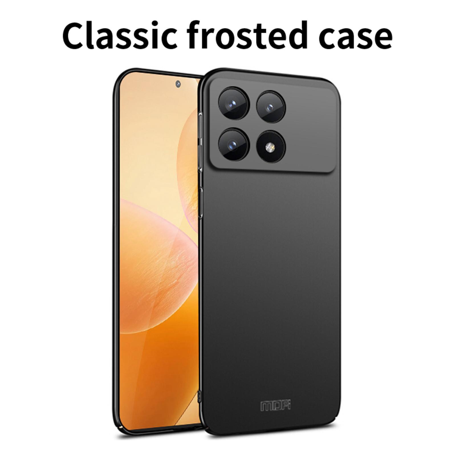 

MOFI JK PC Series-1 Shield For Xiaomi Poco F6 Pro 5G/Redmi K70 5G/K70 Pro 5G Case Mobile Phone Slim PC Cover Black