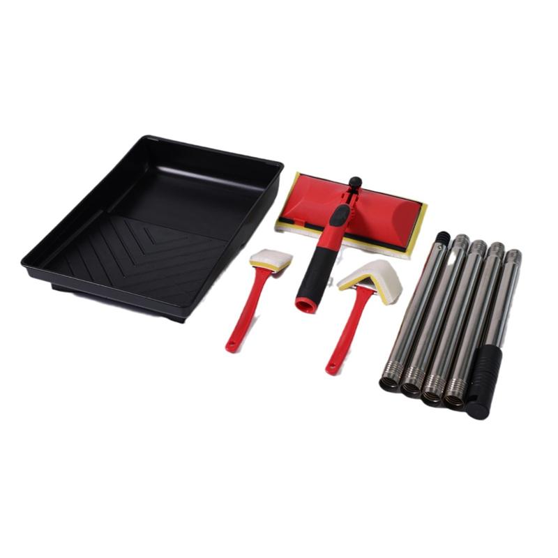 

A96I-7Inch Paint Pad Applicator,Paint Edge Trimmer Corner Walls & Ceilings Pad Painter Wood Flooring,Furniture Painting Tool