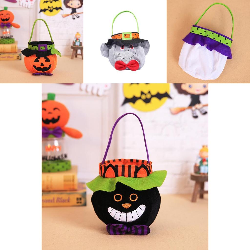 Fun Halloween Pumpkin Goodie Bags For Trick Or Treating And Parties