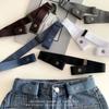 New Invisible Belt Seamless All Match Elastic Stretch Waistband No Punch Jeans Waist Belt Wholesale Tummy Slimming Waist Cincher