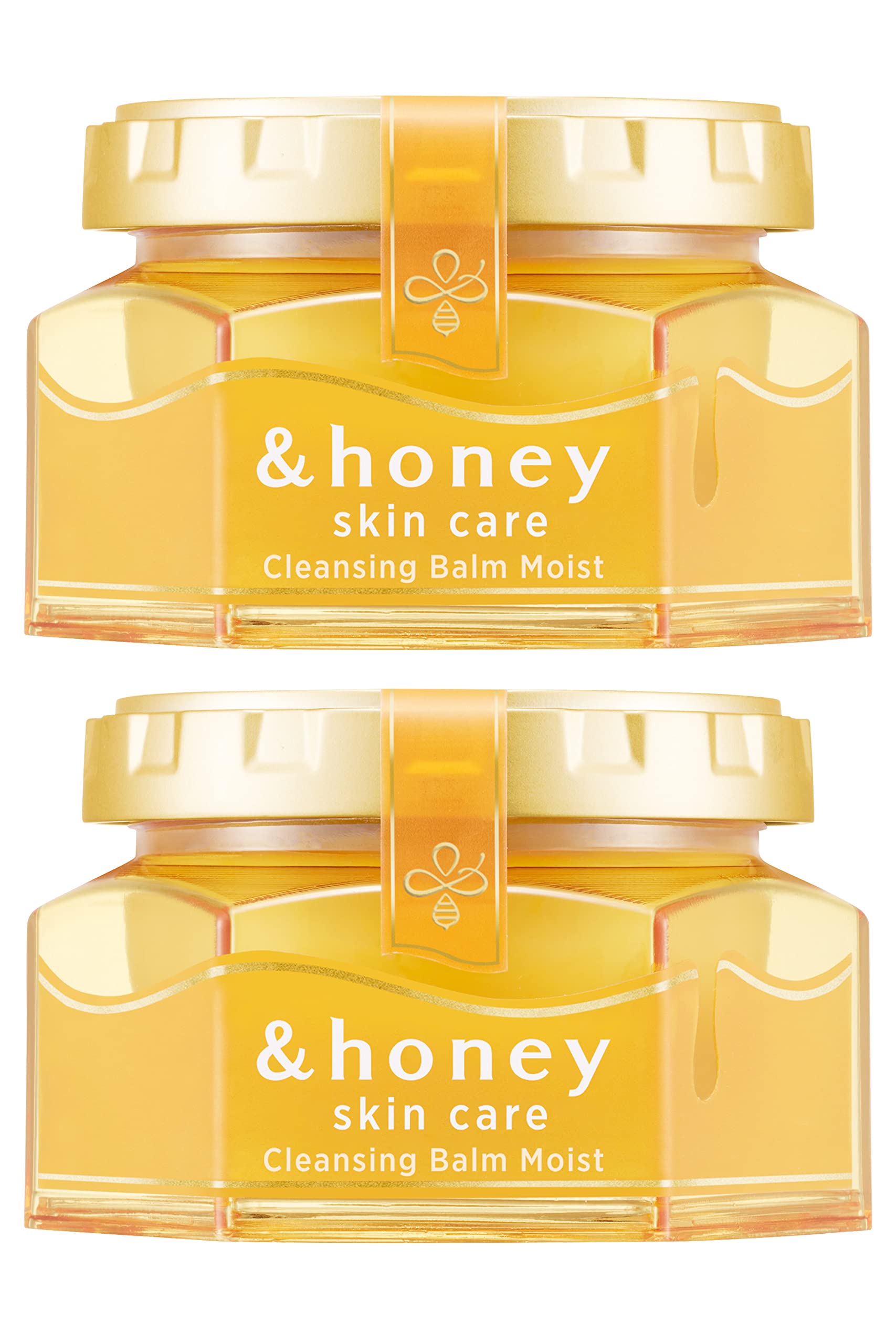 &honey Cleansing Balm Moist 90g (Set of 2) (No double cleansing required) | Cleansing Cream