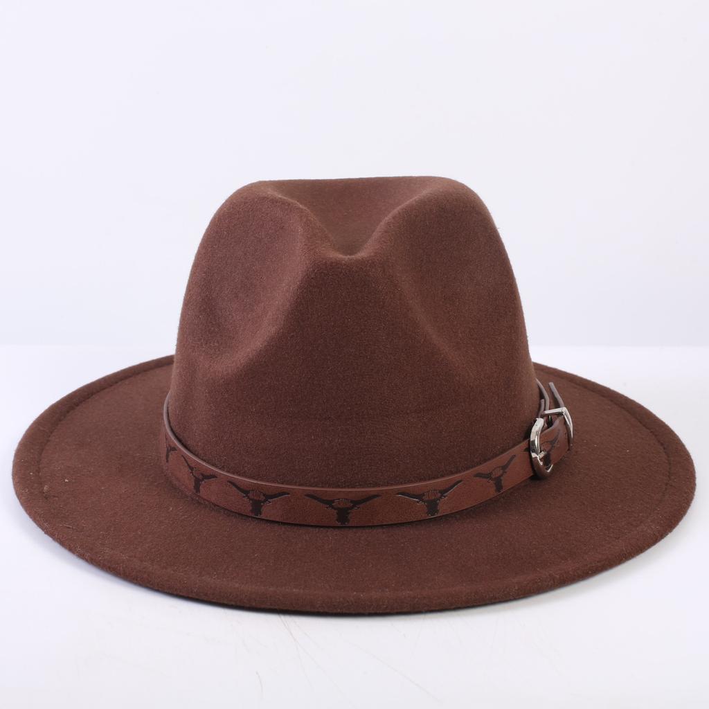 Popular European and American Classic Simple Flat-brimmed Top Hat Men's and Women's Fashionable and Elegant Versatile Jazz Hat Top Hat