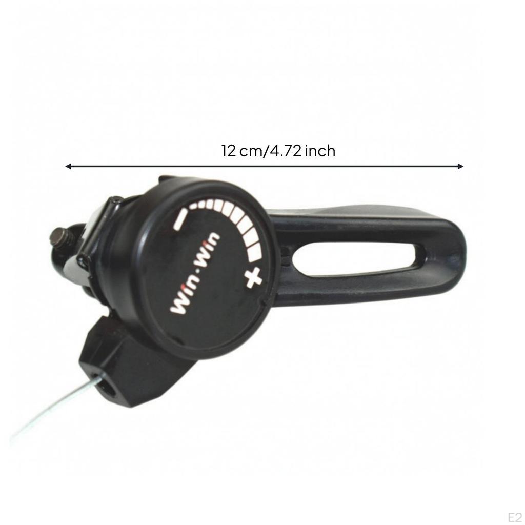 Cycle Twist Shifter with Cable | ClampStyle Mounting, Lightweight Body, Bike
