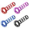 18T Single Speed Bike Freewheels Bicycles Flywheel High Strength Aluminum Alloy Bicycles Sprocket for Mountain Bike