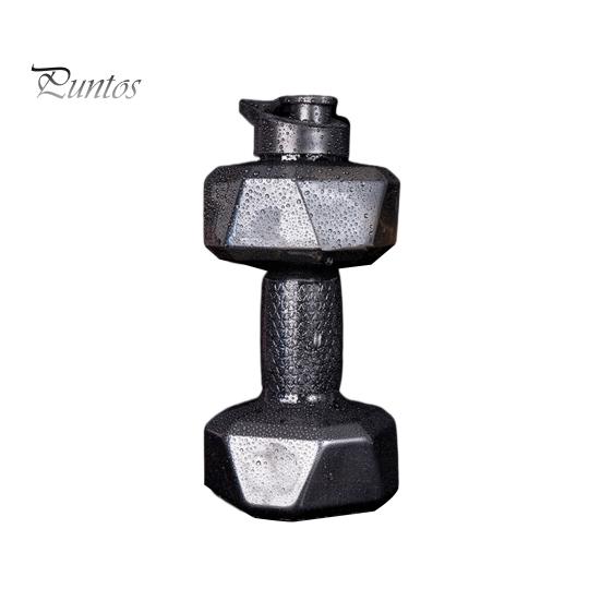 500/1500/2200/2600ML Činka Sportovní láhev na vodu Čirá přenosná síla paží Cvičení Pohár na pití na vodu Domácí Posilovna Fitness vybavení