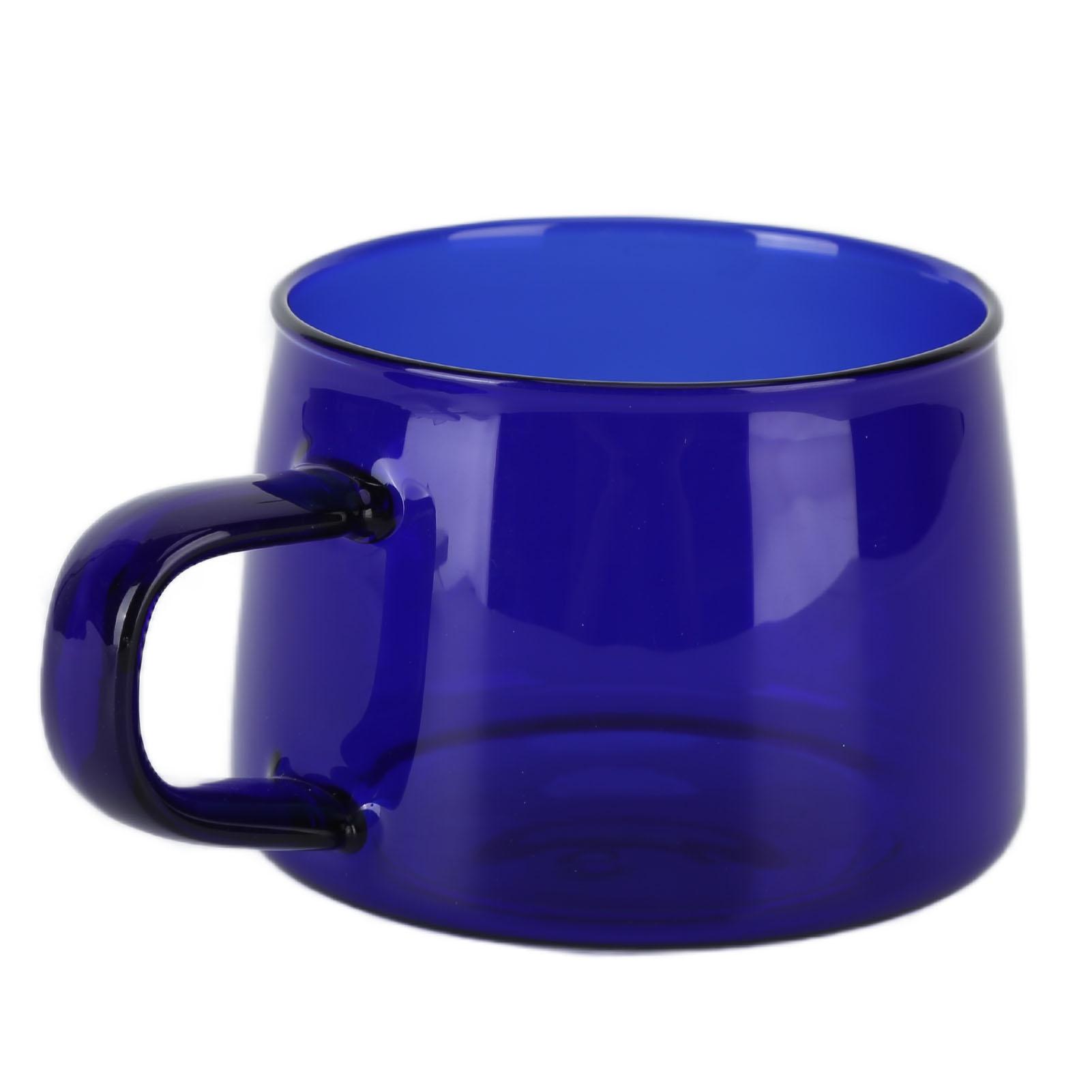 Transparent Coffee Cup 250ML Borosilicate Cup Glass T Water Milk Mug with Handle