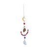 Halloween Pumpkin Hanging Decoration Spooky Moon Star Ghost Ornament Holiday Party Car Rearview Mirror Indoor Suncatcher Wind Chime Pendant