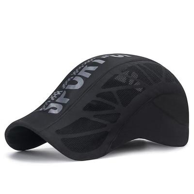 Men's SPORT Letter Breathable Mesh Baseball Cap