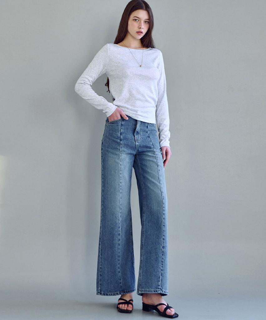 LUSIDA [2Pack] Feel Soft Long Sleeve T-Shirt (Type B)