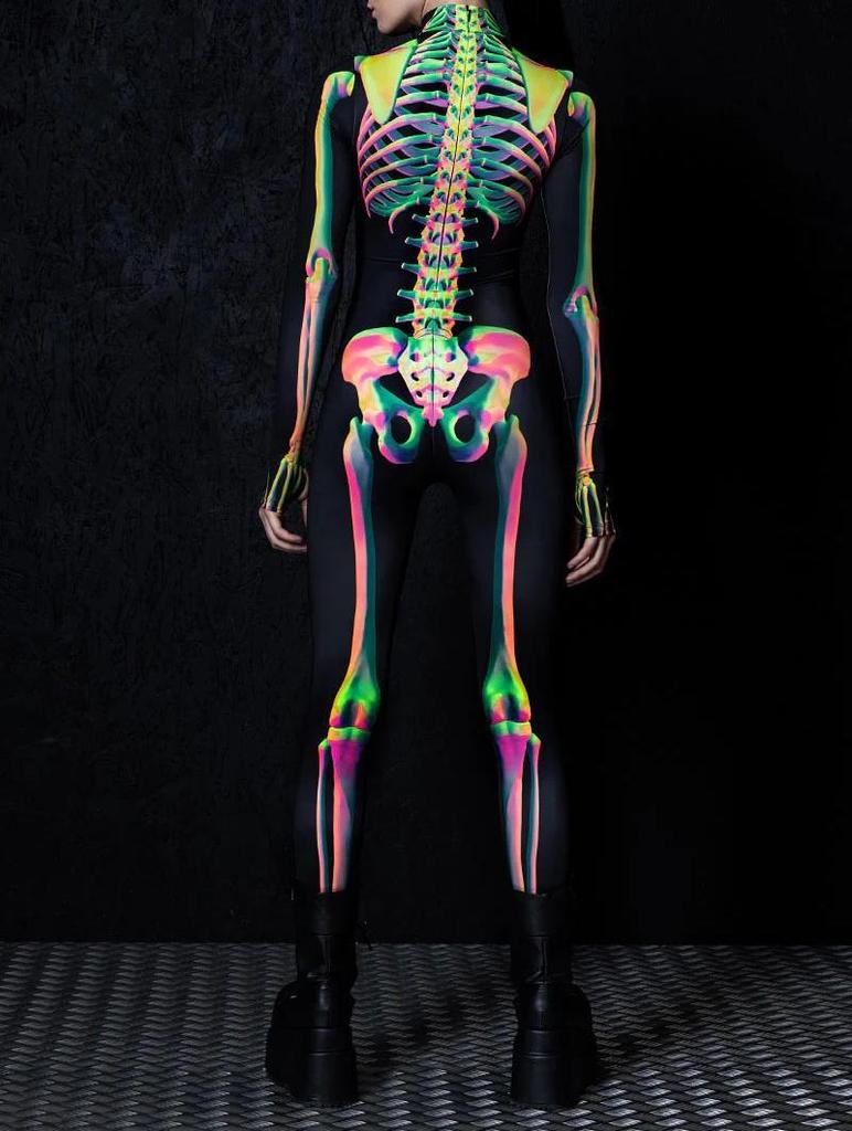 3D-Digitaldruck Bühnenkostüme für Erwachsene, Halloween-Events, Karneval, Mottoparty, Cosplay-Outfit, Pretend Game-Overall