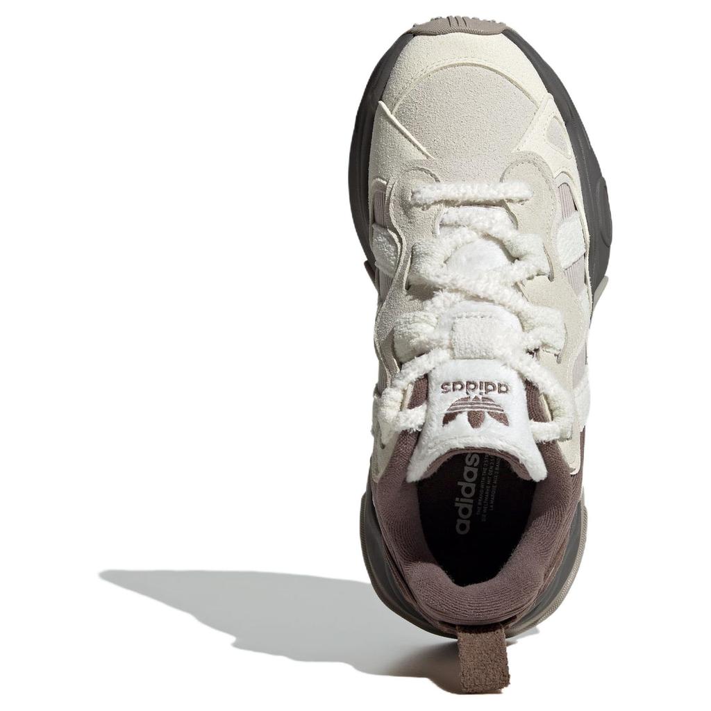 Adidas Originals Ozthemis Comfortable Versatile Non-Slip Durable Low-Top Dad Shoes Women Sneaker White Brown JP8043