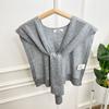 Knitted Small Shawl Scarf Korean Women'S Outer Wear Fashionable And Stylish