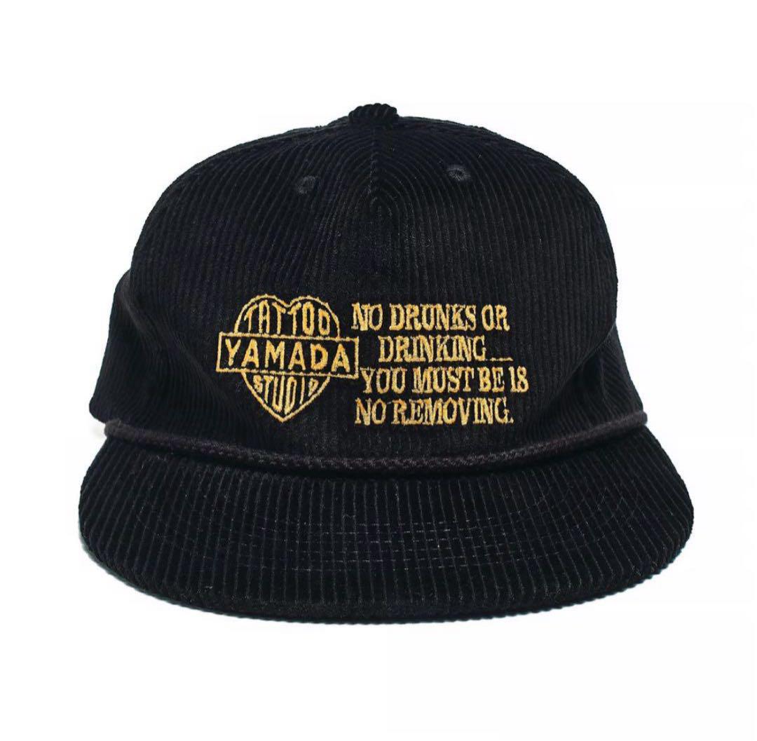 

[USED] tatoo studio yamada corduroy cap black