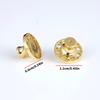 Sturdy Copper Earring Support Backs For Preventing Jewelry Slippage Secure Grip Design For Earrings