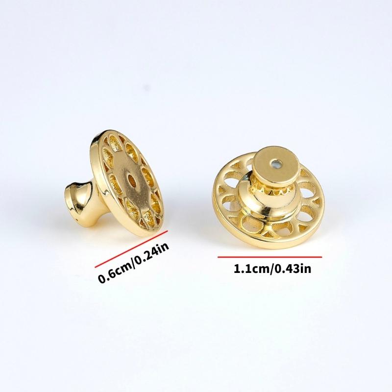 Sturdy Copper Earring Support Backs For Preventing Jewelry Slippage Secure Grip Design For Earrings