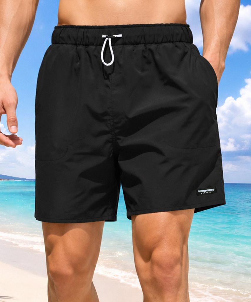 Helingbon Men'S Knee-Length Sports Multi Rash Guard Swim Pants / Aj347M