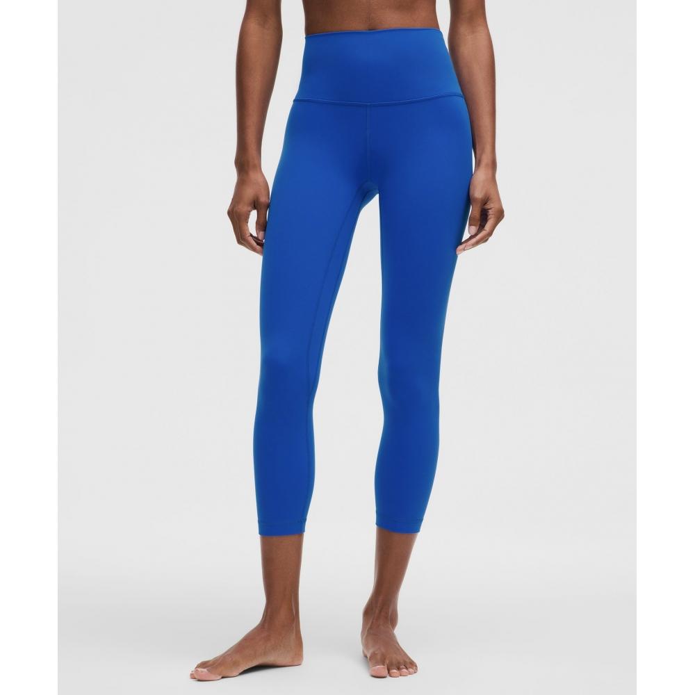 

Lululemon Align High Rise Crop 23 Cerulean Blue 14/23